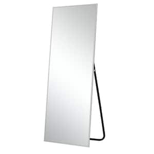 24 in. x 71 in. Modern Aluminum Alloy Thin Rectangle Framed Gray Full-Length Vanity Mirror