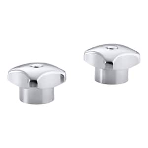 Triton Standard Handles for Widespread Faucet in Polished Chrome