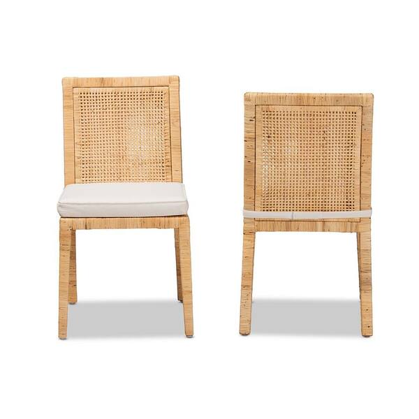 wheatley natural rattan dining chair