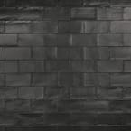 Chester Matte Nero 3 in. x 6 in. Ceramic Wall Subway Tile (6.02 sq. ft. / Case)