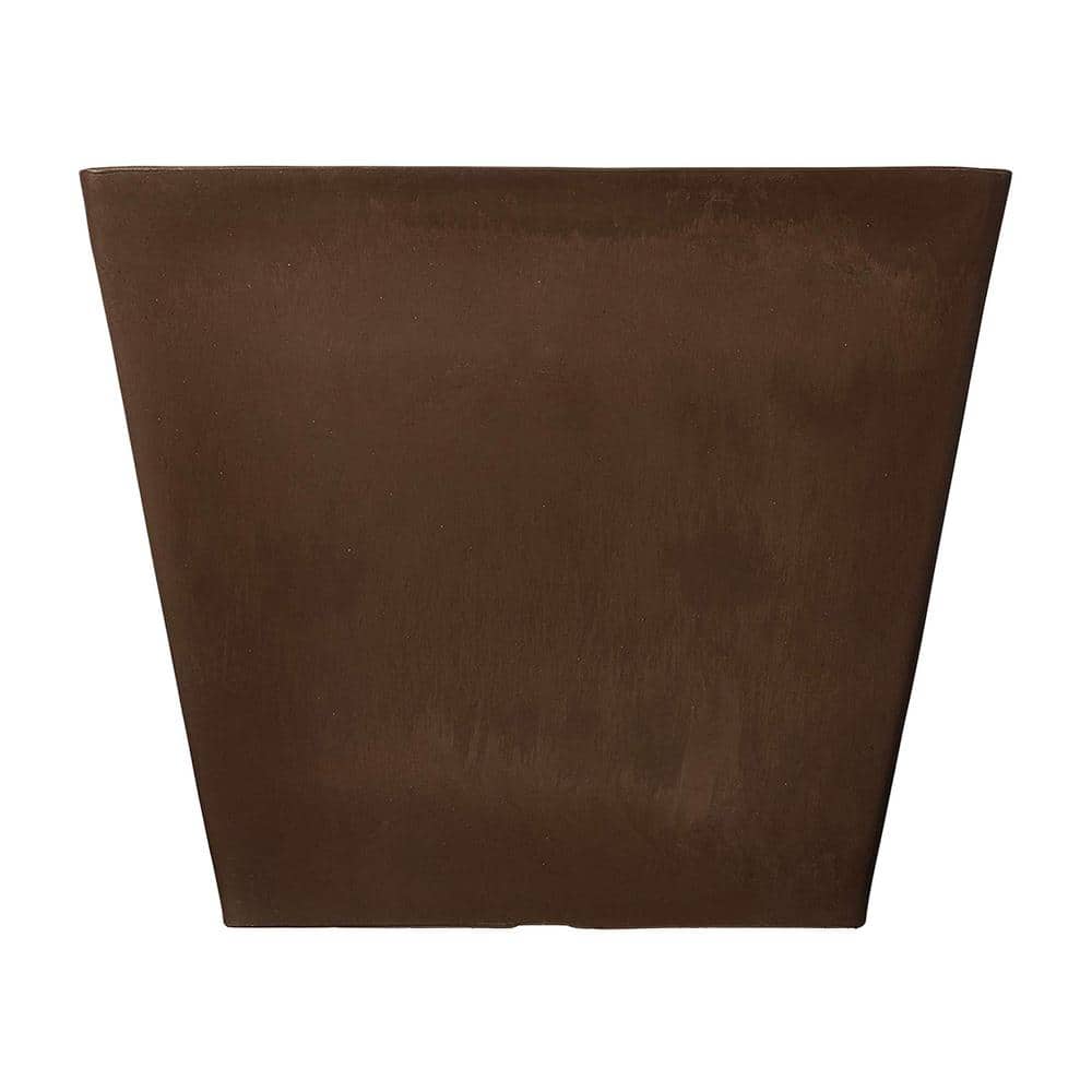 Modern Square Eco-Friendly Planter - 12" Rust & Weather Resistant