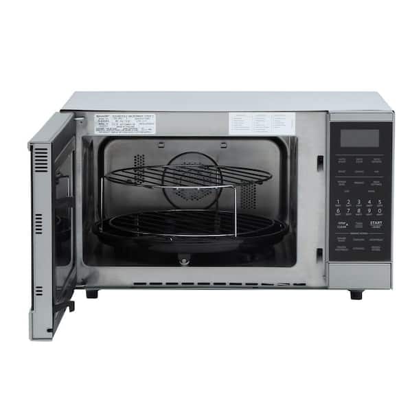 Sharp 0 9 Cu Ft 900 Watt Counter Top, Best Countertop Microwave Oven With Convection
