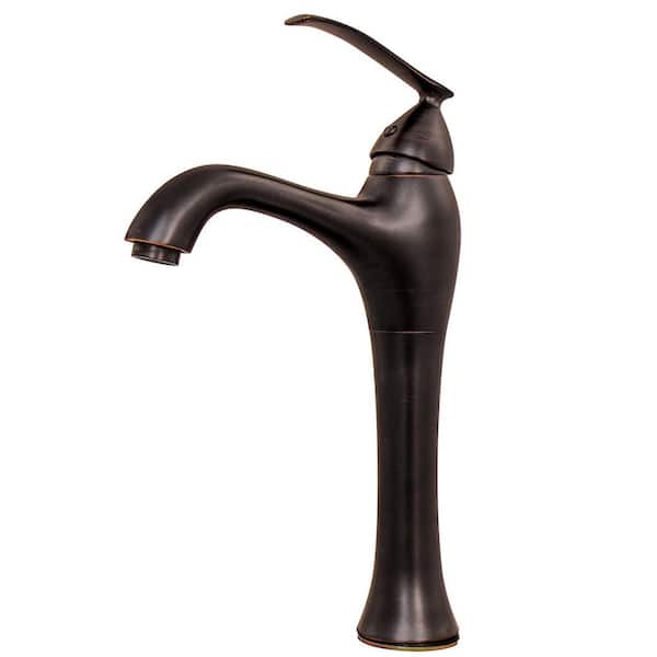 Traditional Single Hole Single-Handle Bathroom Faucet in Oil Rubbed Bronze