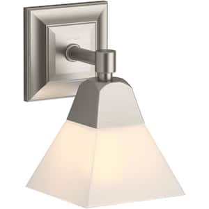 Memoirs 1-Light Brushed Nickel Wall Sconce
