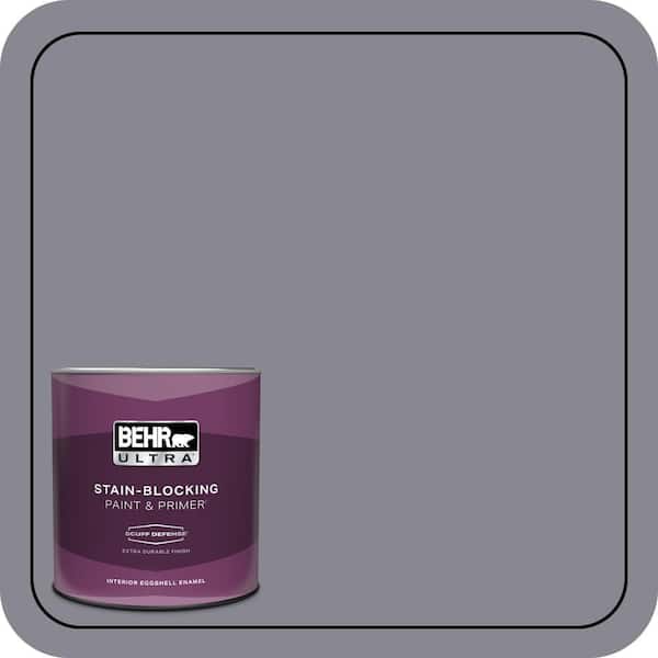 BEHR ULTRA 1 qt. #N550-5 Box Office Extra Durable Eggshell Enamel Interior Paint & Primer