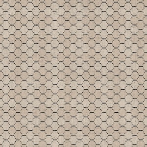 Bazaar Collection Brown/Black Boho Beehive Design Non-Woven Non-Pasted Wallpaper Roll (Covers 57 sq.ft.)