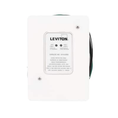Leviton 120-Volt/240-Volt Residential Whole House Surge Protector 51110-SRG