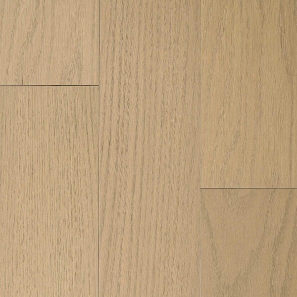 Oak 0.59 in. T x 35.83 in. L x 4.92 in. W Tongue and Groove Engineered Hardwood Flooring (2.45 sq. ft. / 2-Pack)