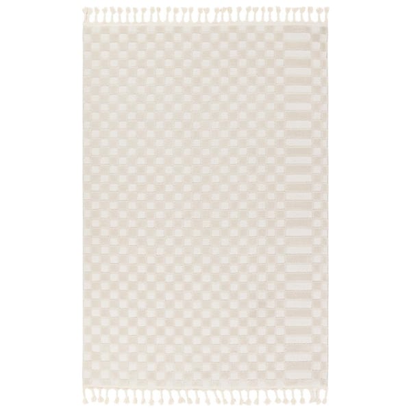 VIBE BY JAIPUR LIVING Casa 6 ft. x 9 ft. Cream/Beige Geometric Area Rug