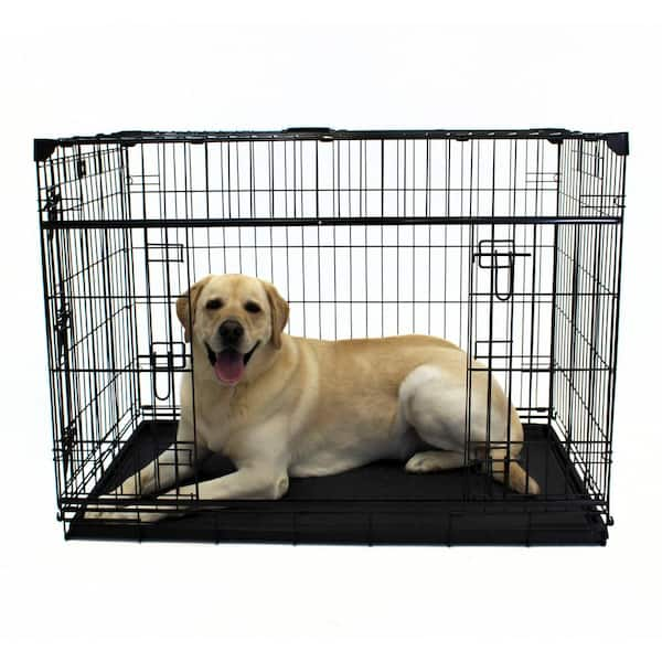 lucky dog sliding door crate 42