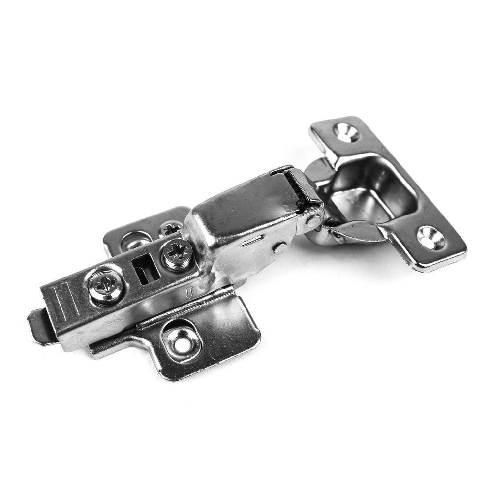 105 Degree Full Overlay Frameless Concealed Cabinet Hinges Set