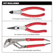 Screwdriver Set with Pliers Kit and FASTBACK Folding Utility Knife Set (15-Piece)