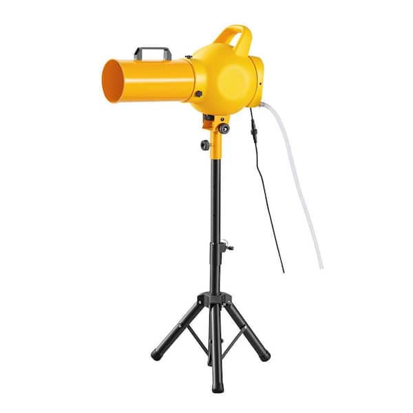Spray Foam Sealant Foam Machine, Handheld Spray Foam Cannon with Fan, Triangular Structure for Gatherings Backyard