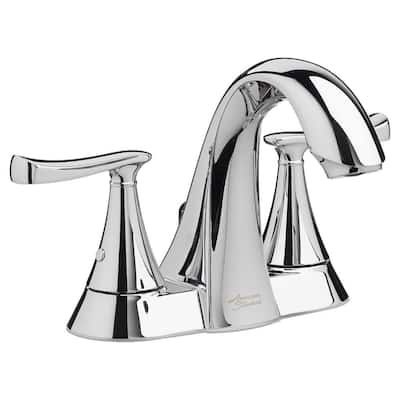 Chatfield 4 in. Centerset 2-Handle Bathroom Faucet in Polished Chrome