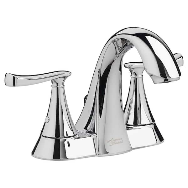 American Standard Chatfield 4 in. Centerset 2-Handle Bathroom Faucet in Polished Chrome