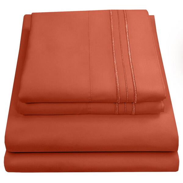 Sweet Home Collection  Fitted Sheet Brushed Microfiber Bottom