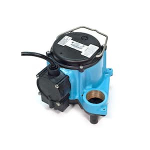 Flotec 1/3 HP Zinc/Thermoplastic Tethered Sump Pump FPZS33T - The Home Depot