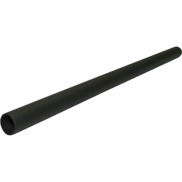 0.625 in. D x 0.625 in. W x 96 in. L Low Sheen Black Steel Tube Baluster