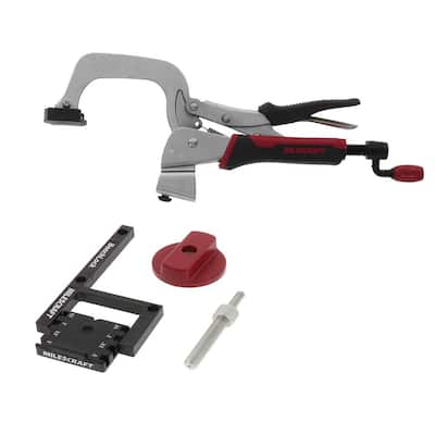 3 in. Bench Clamp and Attachment Set - Great for Pocket Hole Assembly