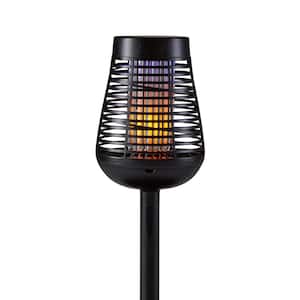 Solar Insect Killer Torch with LED Flame Effect