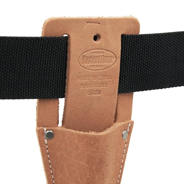 Leather Sheath Tool Holsters Belt Holde Pouch Bag for Pliers Bronze 