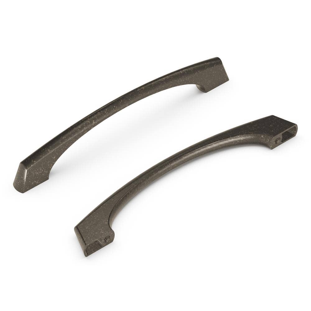 Greenwich Pull 5-1/16 in. (128mm) Center to Center Distressed Brown Windover Antique Cabinet Arch Pull (10-Pack) price history on PriceWatchPro