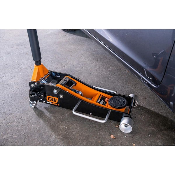 GEARWRENCH 2-Ton Low Profile Aluminum Floor Jack with Dual Piston