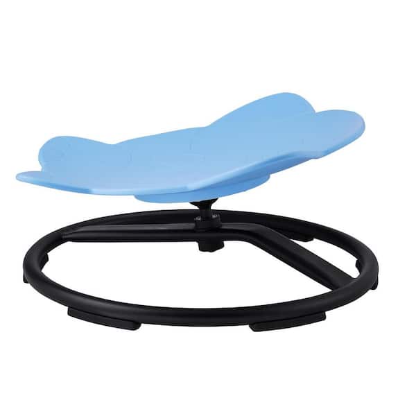 Elephant Kids Swivel Chair, 220 lbs. Capacity, 360° Spinning Plastic Outdoor Rocking Chair, Autistic Kids Sensory Chair