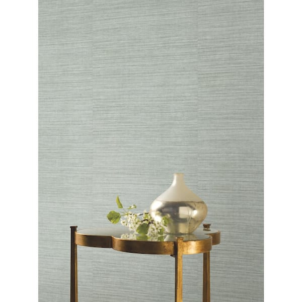 Grey Silk Elegance Paper Wallpaper Matte, 27 in. x 27 ft.