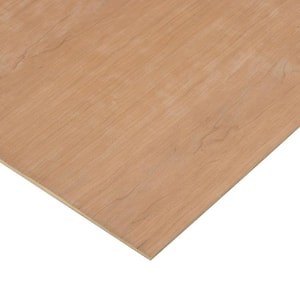 1/4 in. x 2 ft. x 8 ft. PureBond Cherry Plywood Project Panel (Free Custom Cut Available)