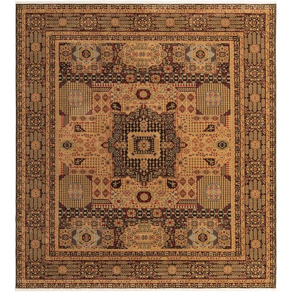 Palace Jackson Brown 10' 0 x 11' 4 Square Rug