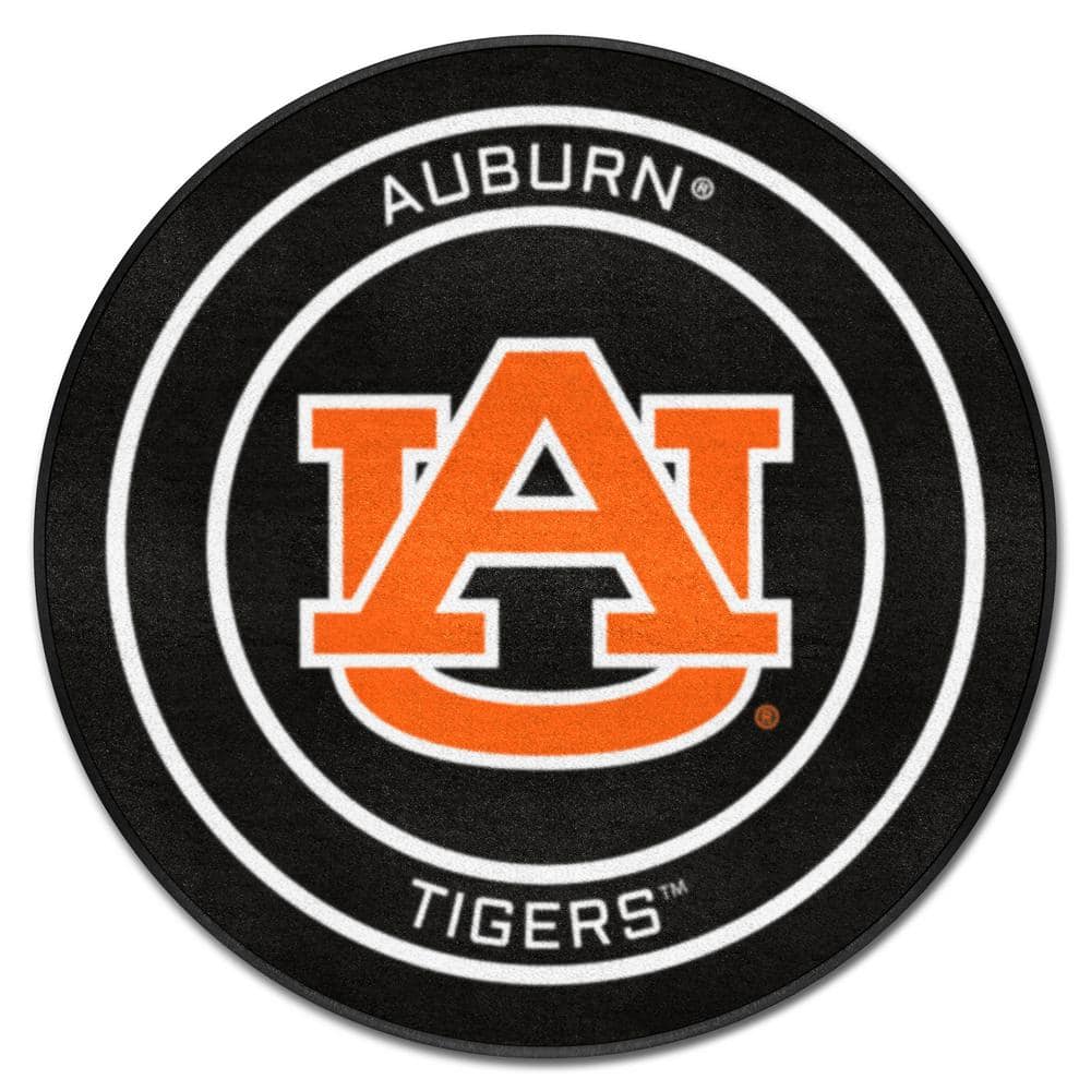 auburn football logo black and white