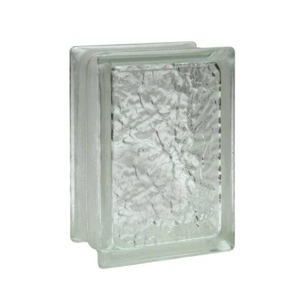 Pittsburgh Corning IceScapes 6 in. x 8 in. x 3 in. Glass Blocks (12-Pack)