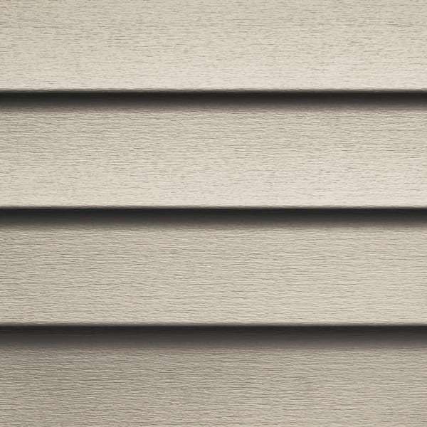 "Dimensions Double 4"" Traditional Lap 0.044"" Vinyl Siding 12'6""-Woodgrain Wicker DI40 A7"