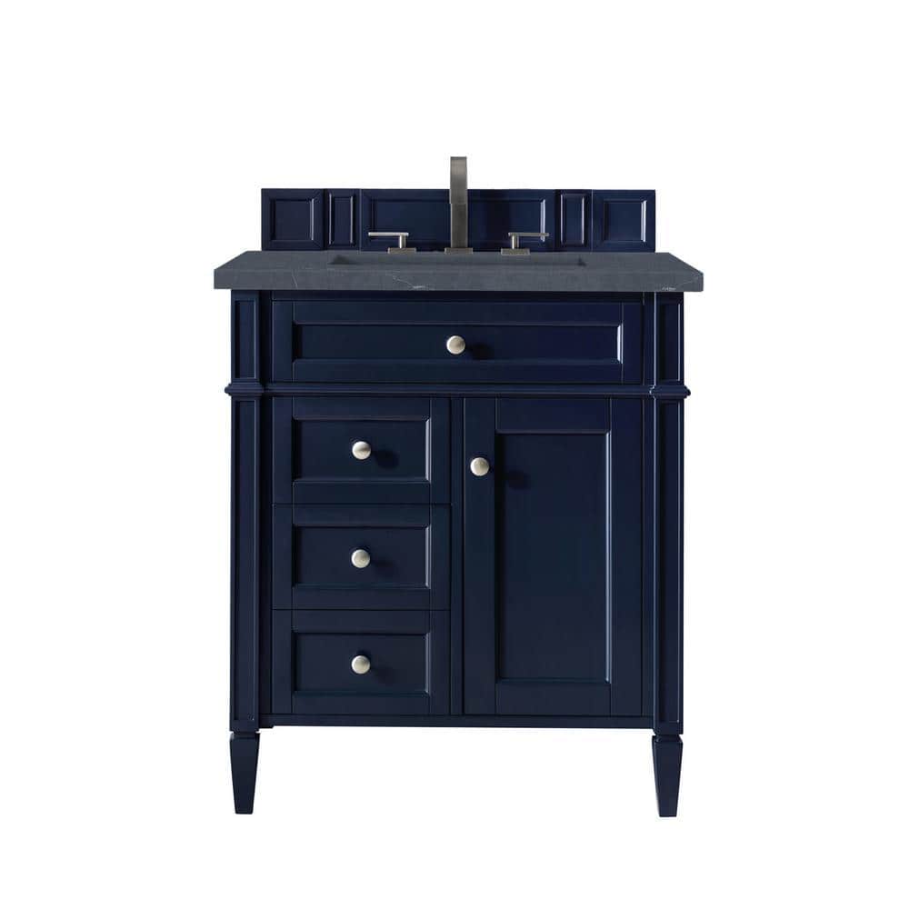 Brittany 30 in. W x 23.5 in.D x 34 in. H Single Bath Vanity in Victory Blue