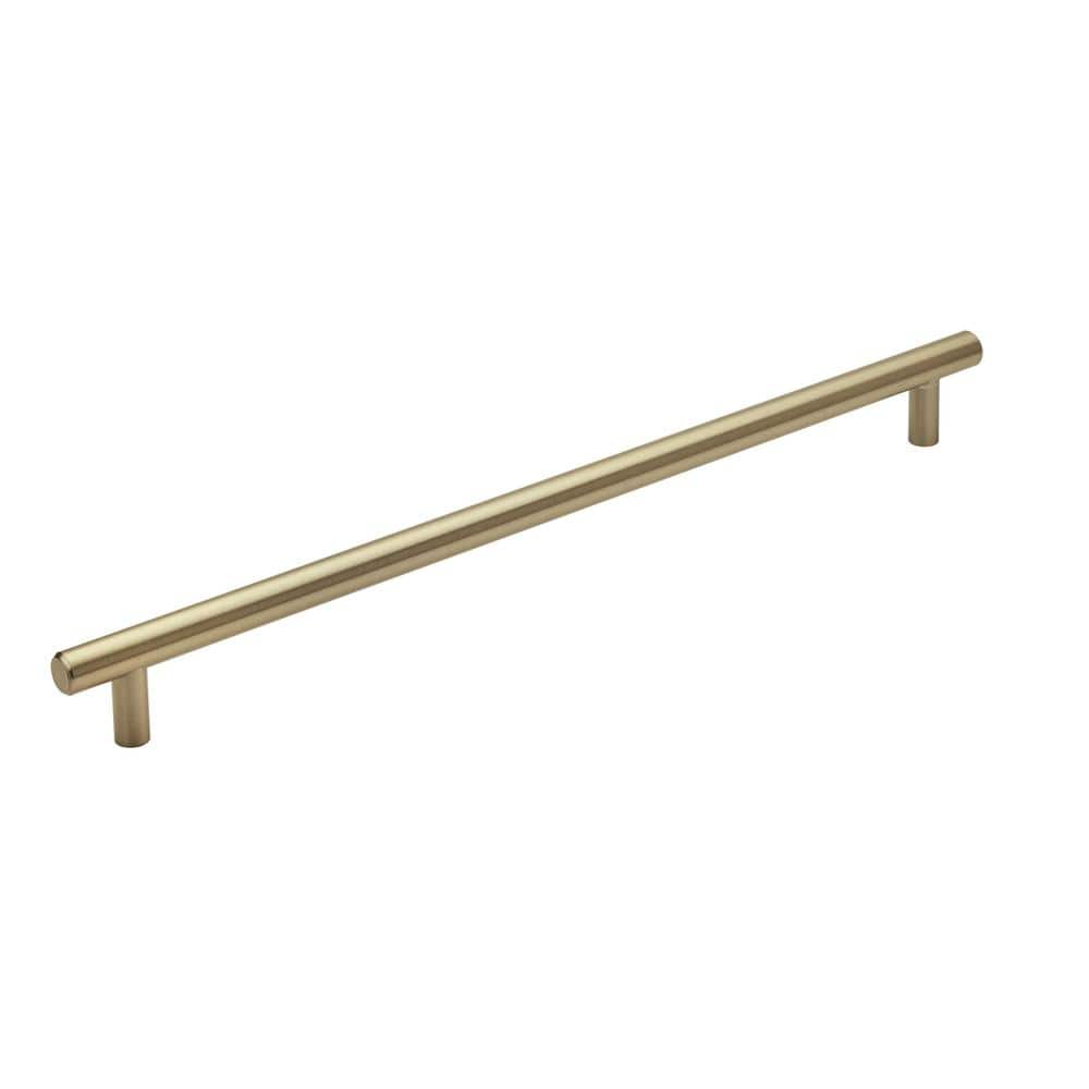 Amerock Bar Pulls 18 in. (457mm) Modern Golden Champagne Bar Appliance ...