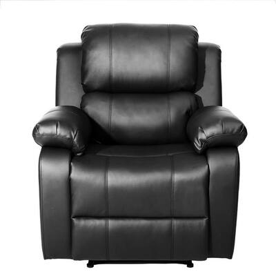 single leather recliner