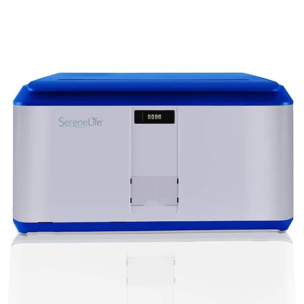 SereneLife 21 Gal. Locking Storage Container Bin