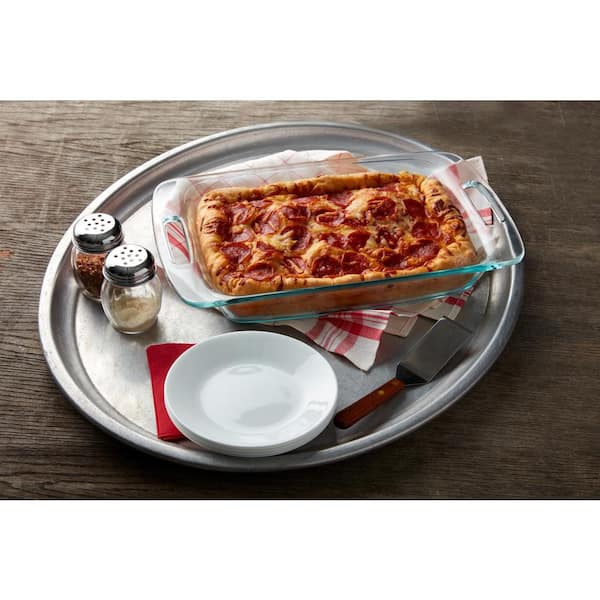 Easy Grab 3-qt Glass Baker with Red Lid