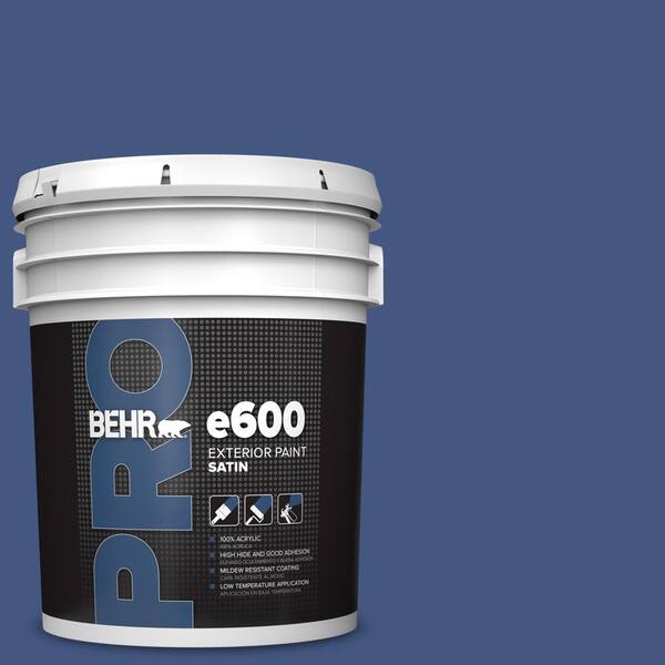 BEHR PRO 5 gal. #S-H-600 Sailor Satin Exterior Paint