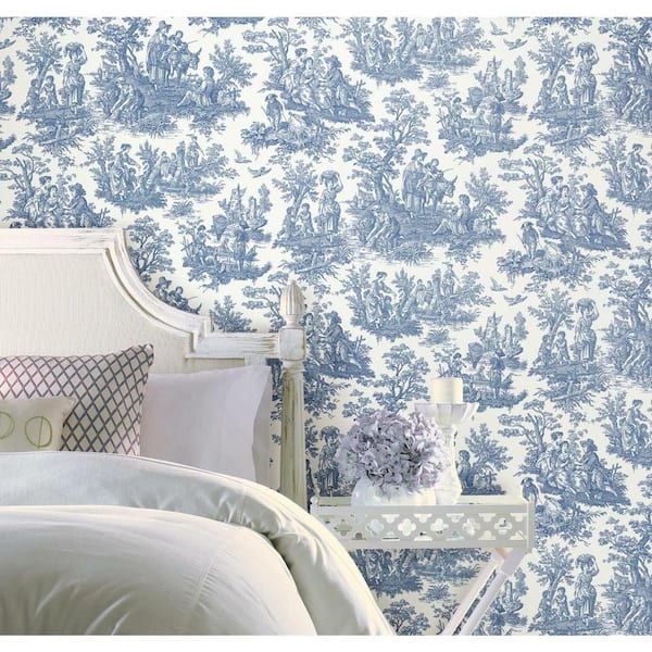 Waverly Country Life Toile Peel and Stick Wallpaper (Covers 28.18 sq. ft.)
