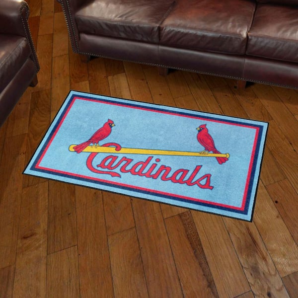 St. Louis Cardinals 3ft. x 5ft. Plush Area Rug