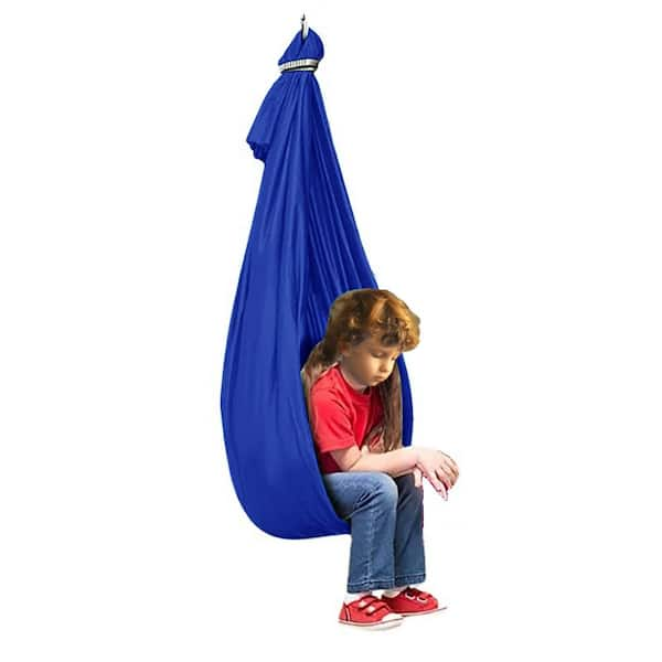 Wellco 59 in. x 110 in. Sensory Swing for Kids with Special Needs Swing Hammock for Child and Adult with Sensory Integration DBSS59110 The Home Depot