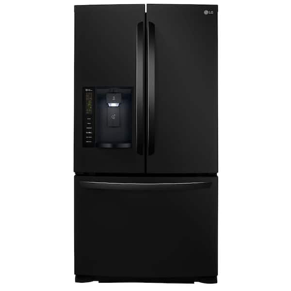 LG 24.1 cu. ft. French Door Refrigerator in Black