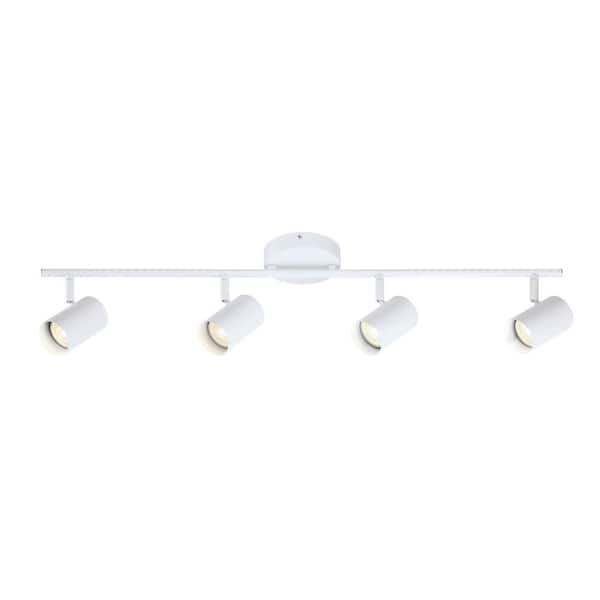 Plug-in Track Lighting LED, Track Light Fixtures Ceiling, Black Plug In