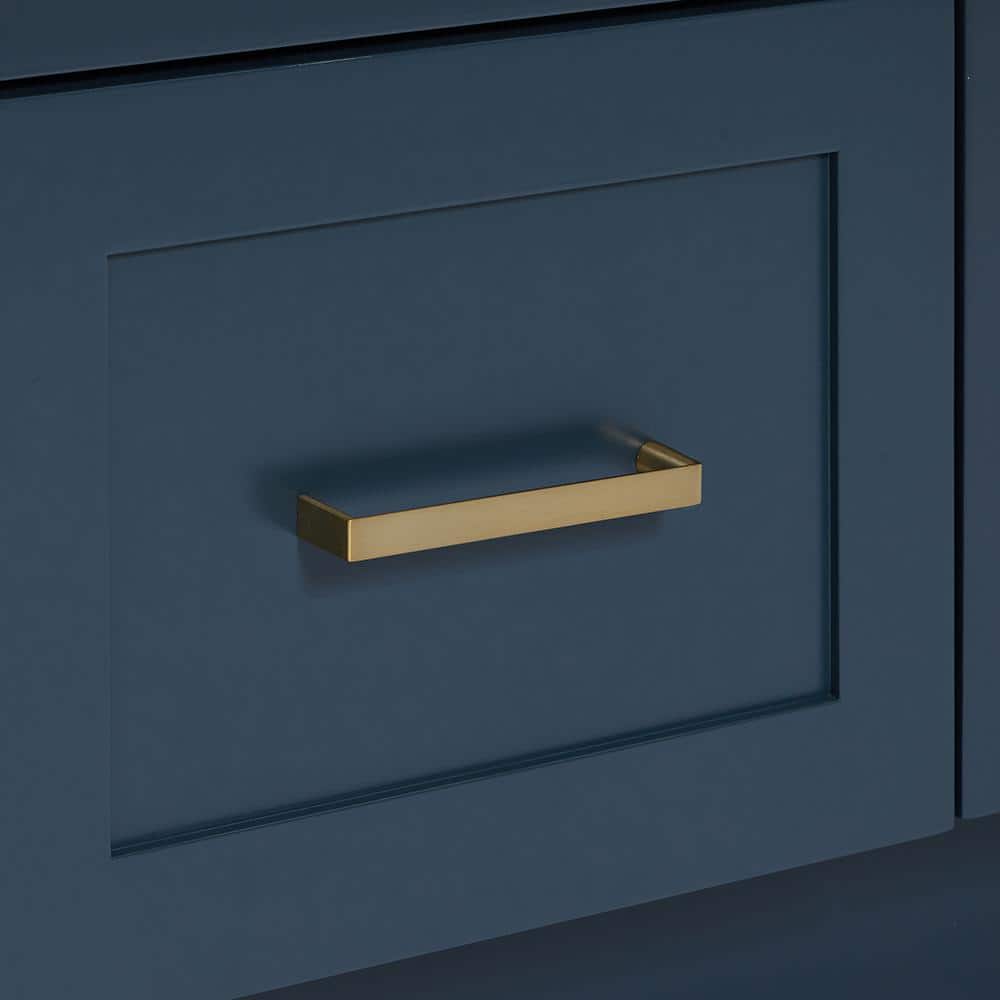 Midnight Blue 60'' Double Freestanding Bathroom Vanity