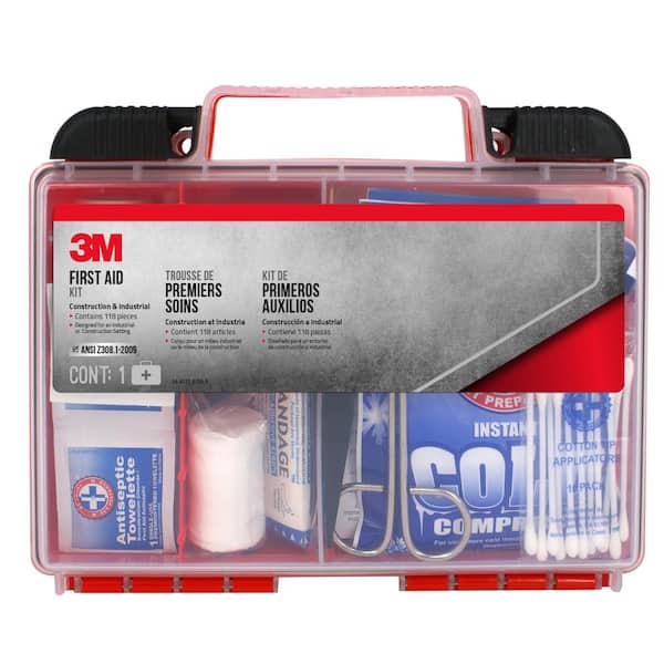 3M 118-Piece Industrial Construction First Aid Kit