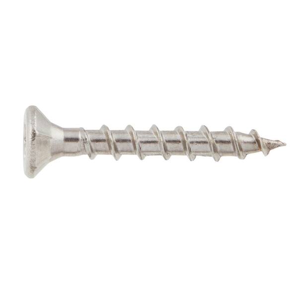 DECKMATE Marine Grade Stainless Steel #8 X 1-1/4 in. Wood Deck Screw 1lb (Approximately 160 Pieces)