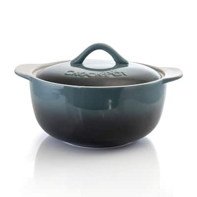 Artisan 2.3 Qt. Casserole with Lid in Gradient Gray