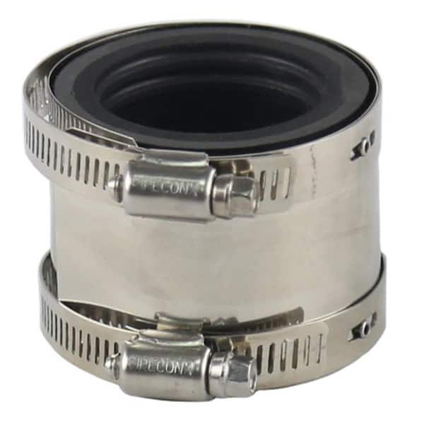 ECO FLO 2 in. DWV Shielded Flexible PVC Coupling